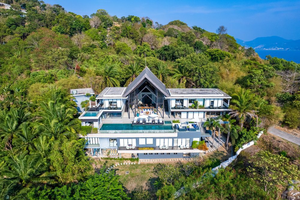 View of luxury Villa in Phuket, Thailand